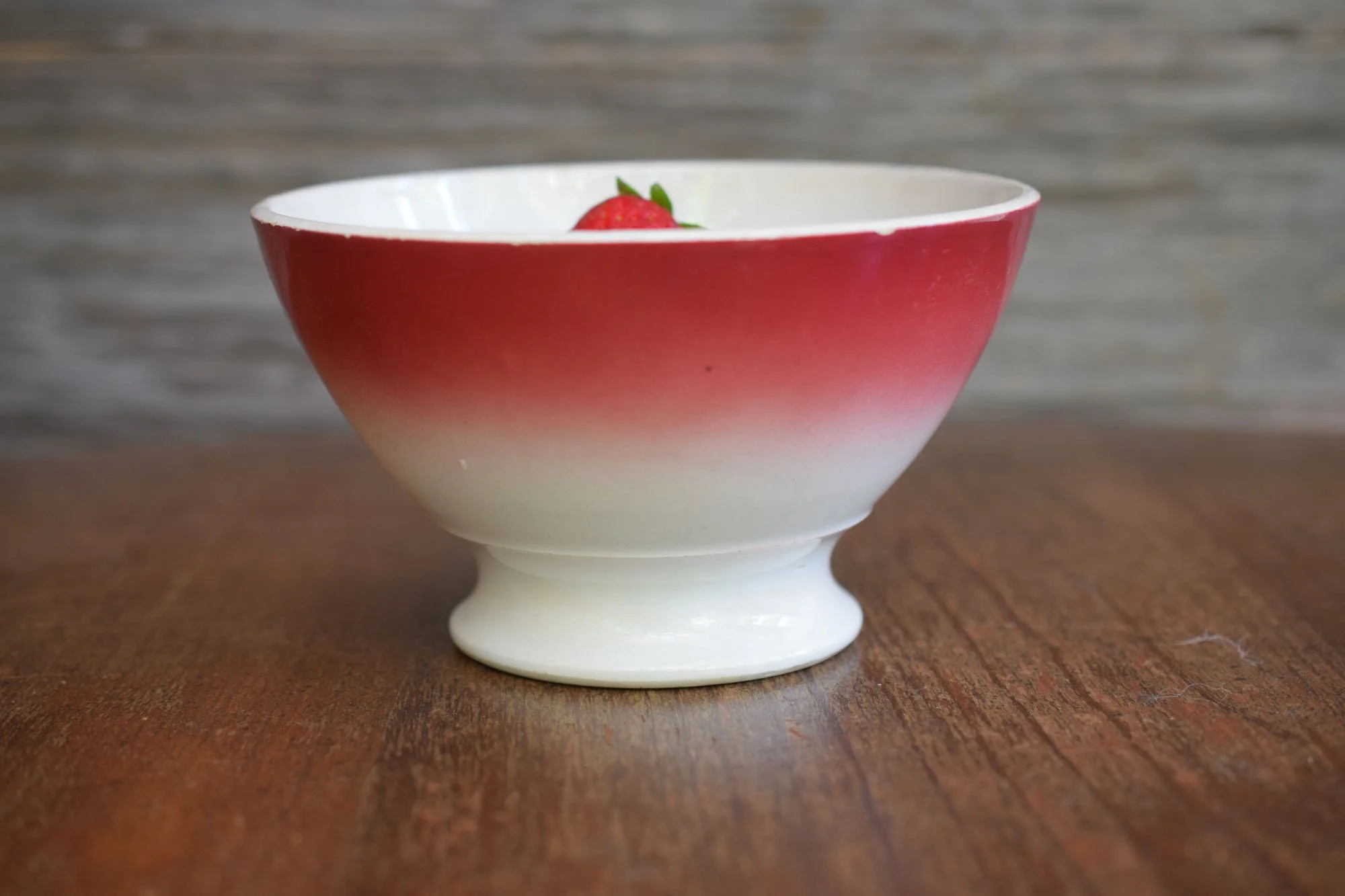 Vintage French Provincial Cafe au Lait Bowl