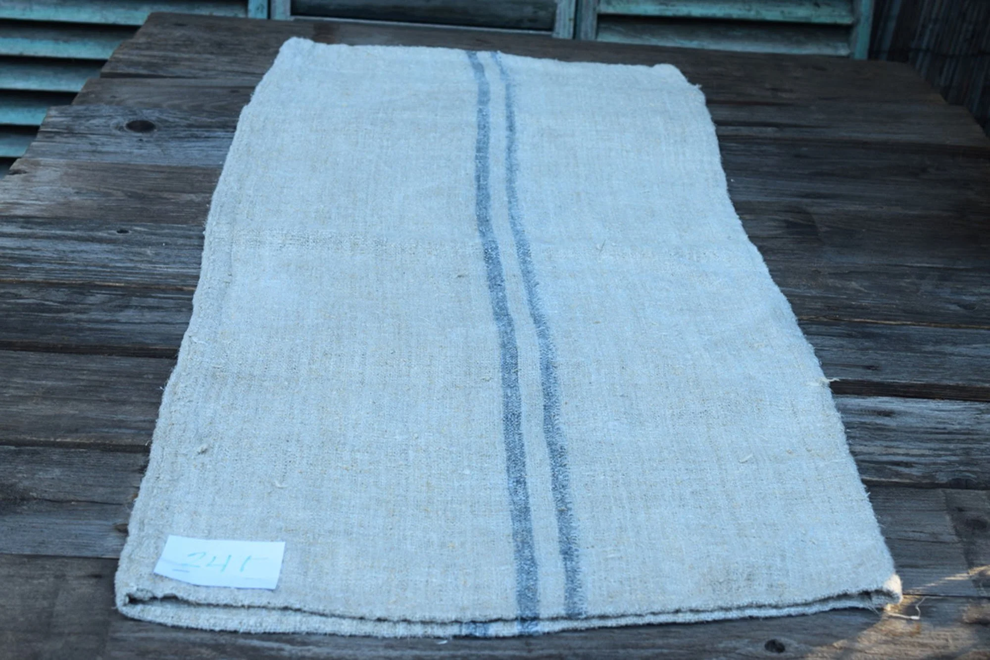 Antique French Linen Grain Sacks