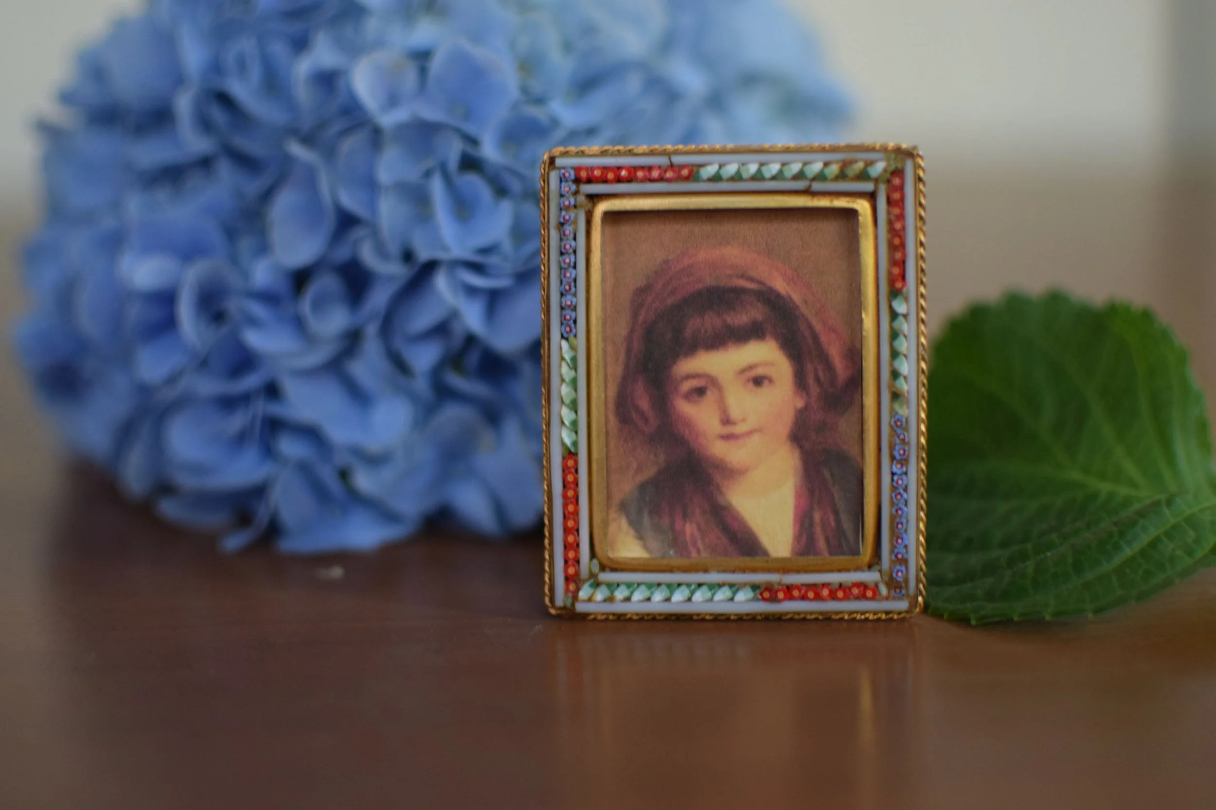 Vintage Italian 1930's Micromosaic Frame