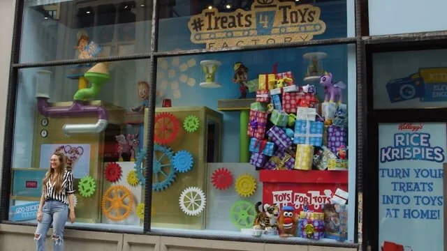 Rice Krispies – Treats4Toys Holiday Window