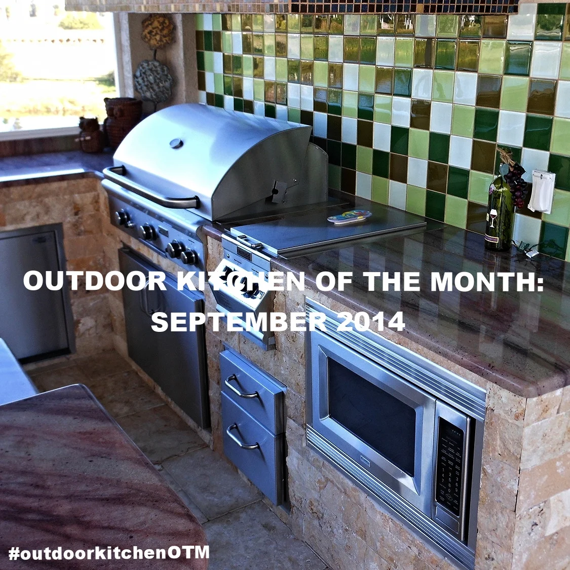 Outdoor Kitchen of the Month: September #outdoorkitchenOTM