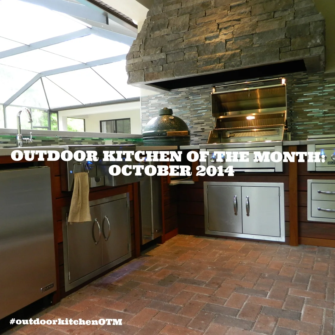 Outdoor Kitchen of the Month: October #outdoorkitchenOTM