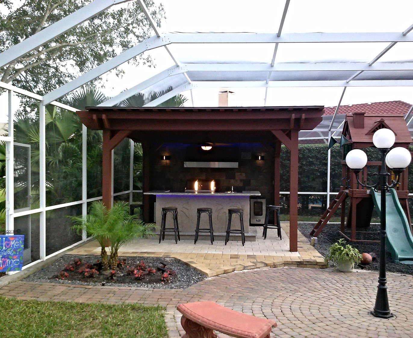 4. Transformed Pergola