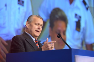 General President Joseph Nigro addresses the first SMART General Convenstion.