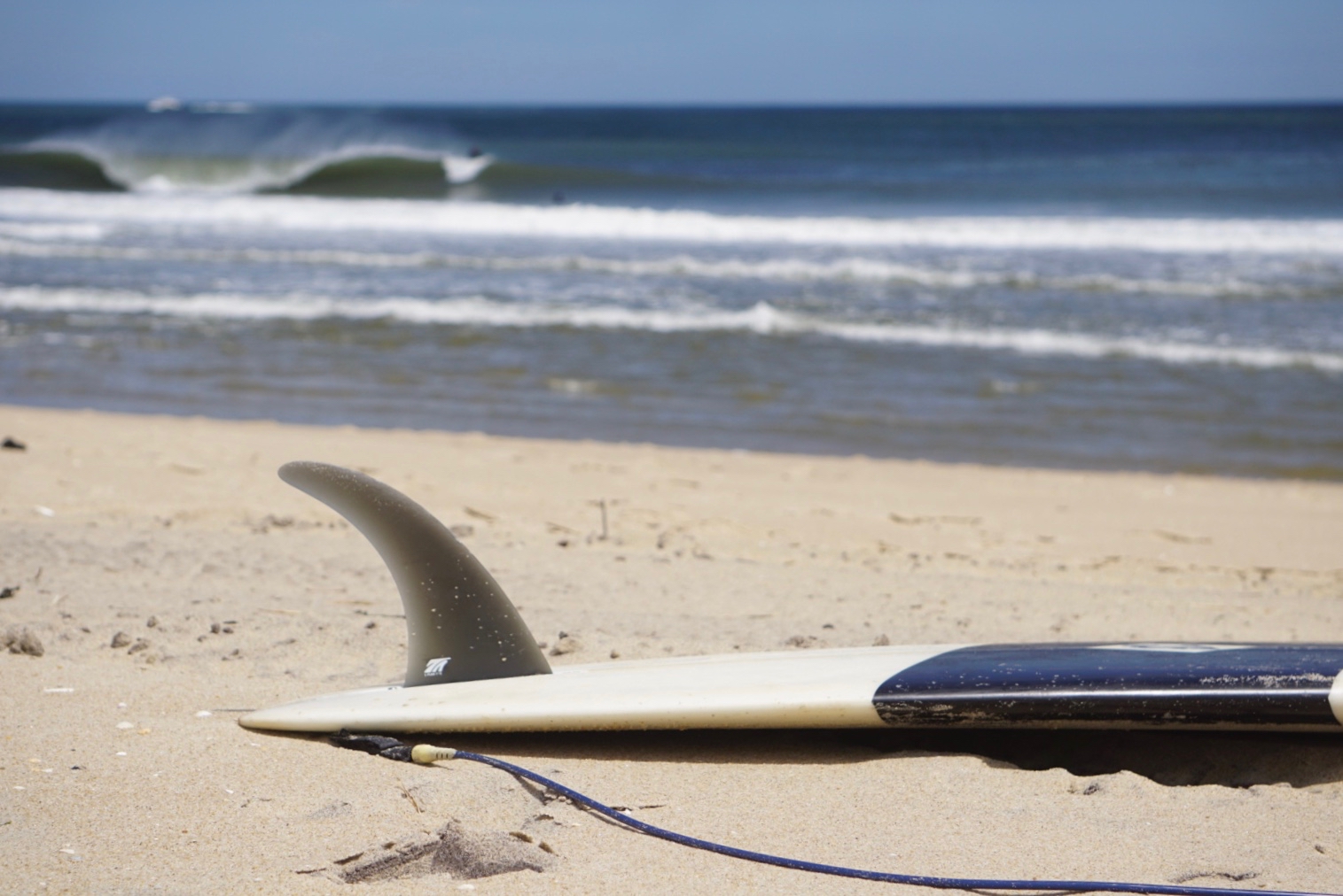 The Falcone 9'2" and a perfect peak. Photo: Juan Heredia 