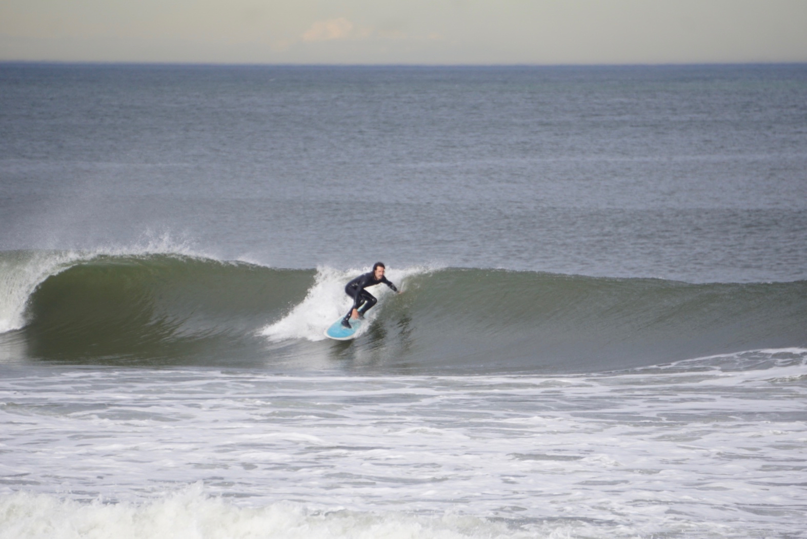 Brendan on one of many pristine lefts. Photo: Dion Mattison