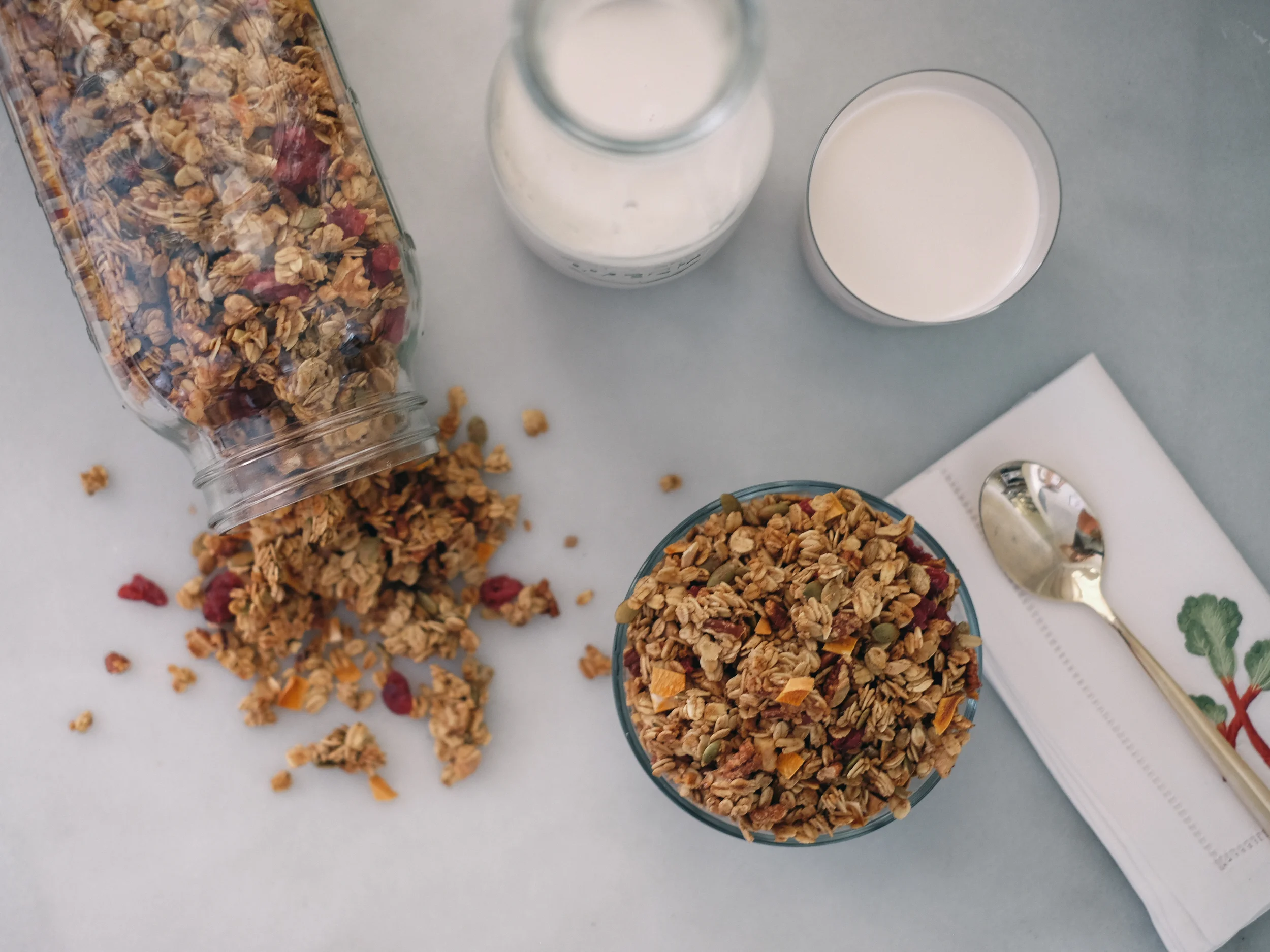 Fall Spice Olive Oil Granola