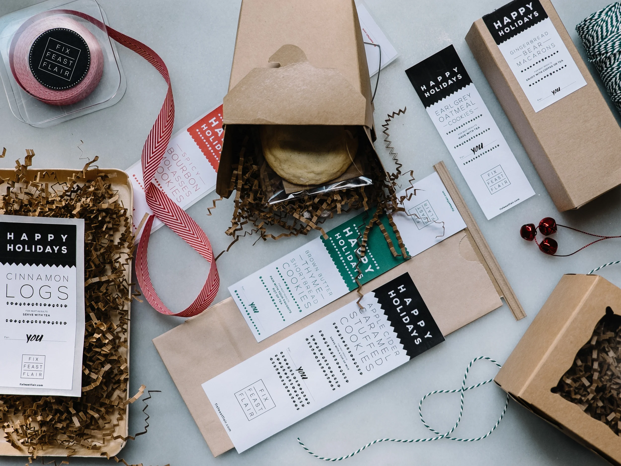 Holiday Cookie Gift Packaging Pt. 2