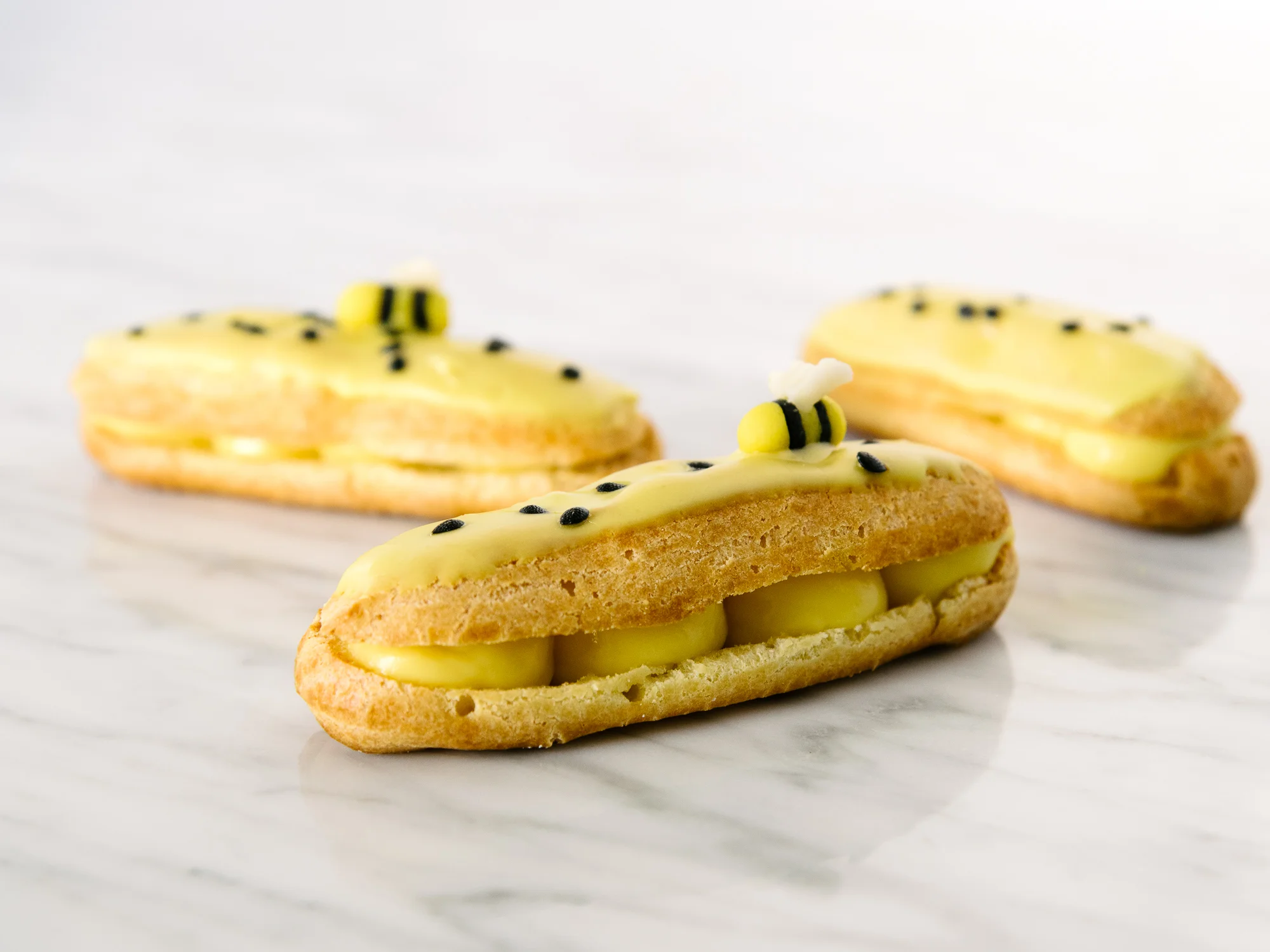 Lilikoi (Passion Fruit) Éclairs