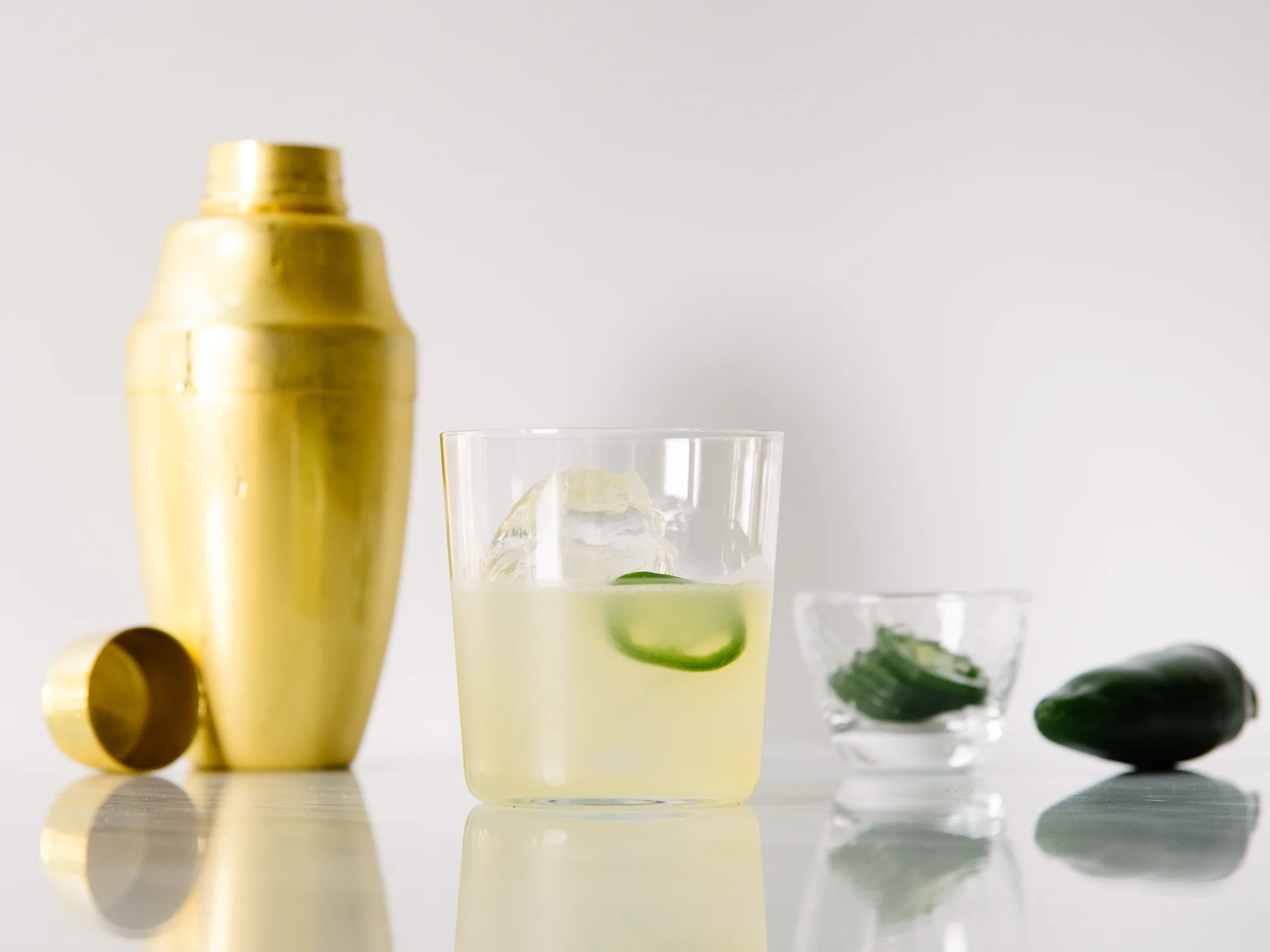 Moses' Jalapeño Skinny Margarita