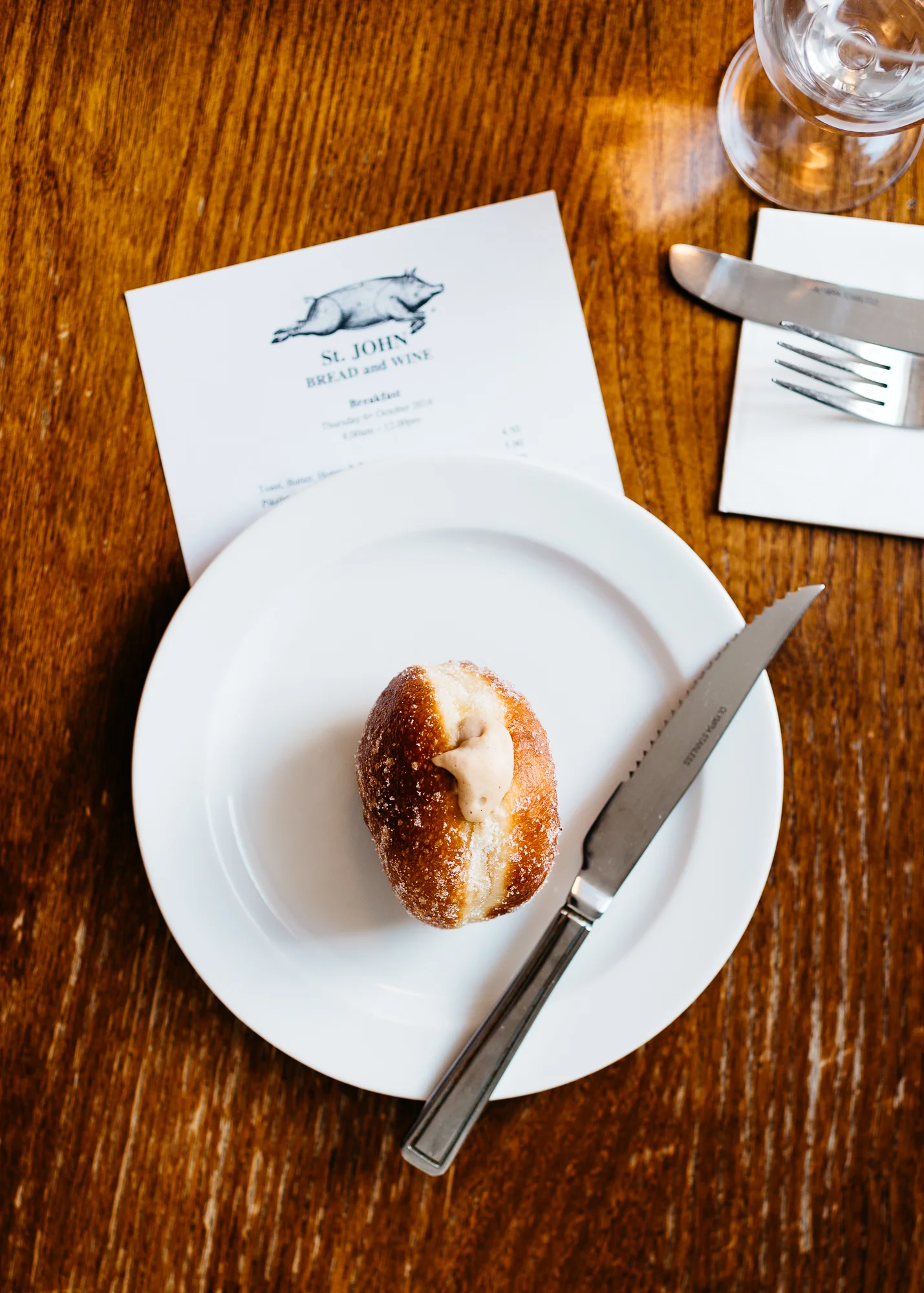 Apple cider doughnut from St. John Bread & Wine
