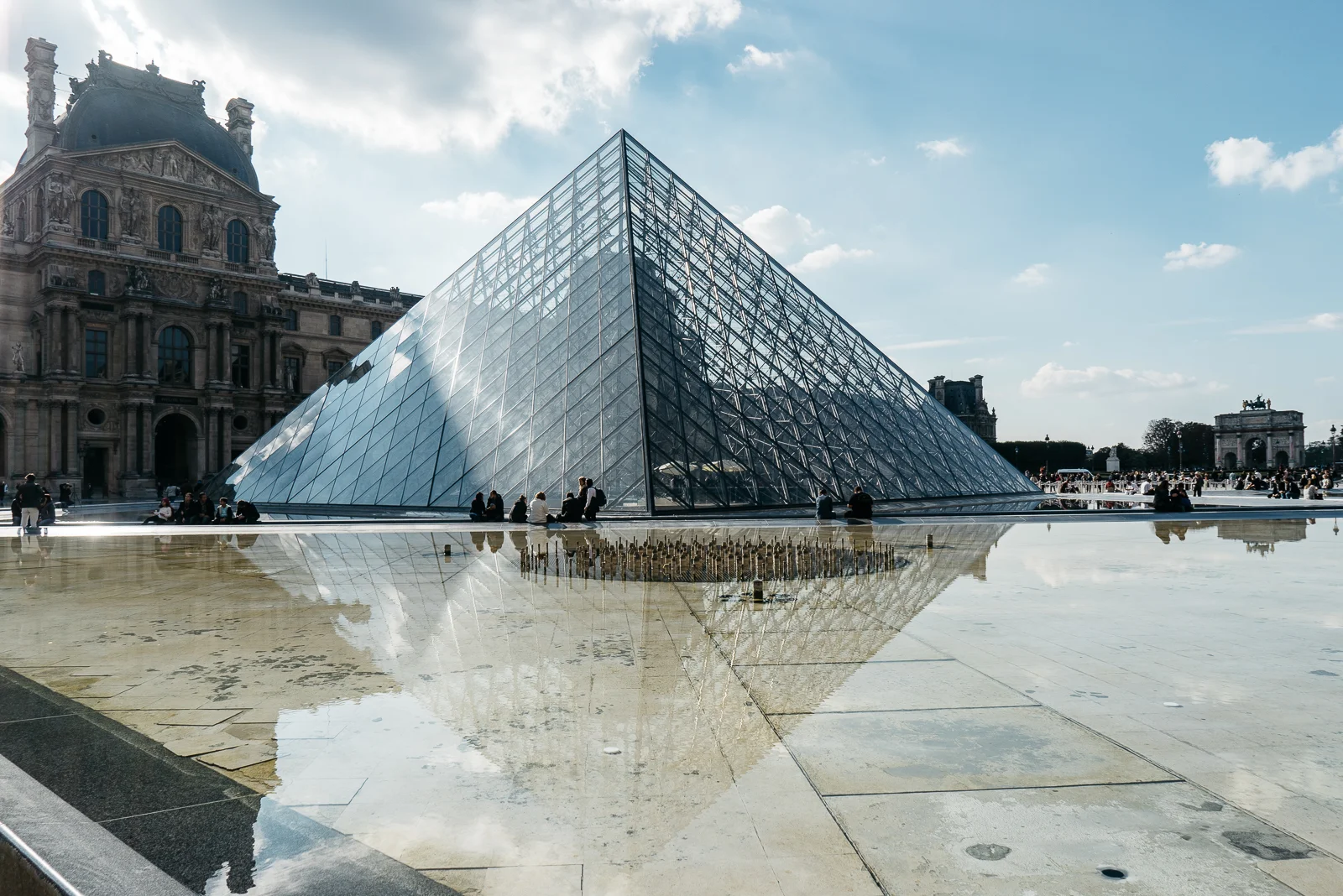 Pyramid at the Louvre