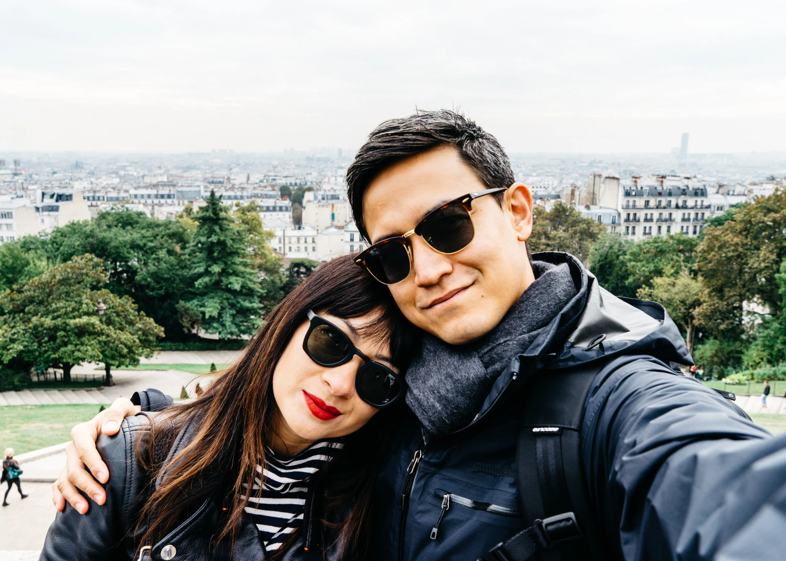 Moses and I in Montmartre