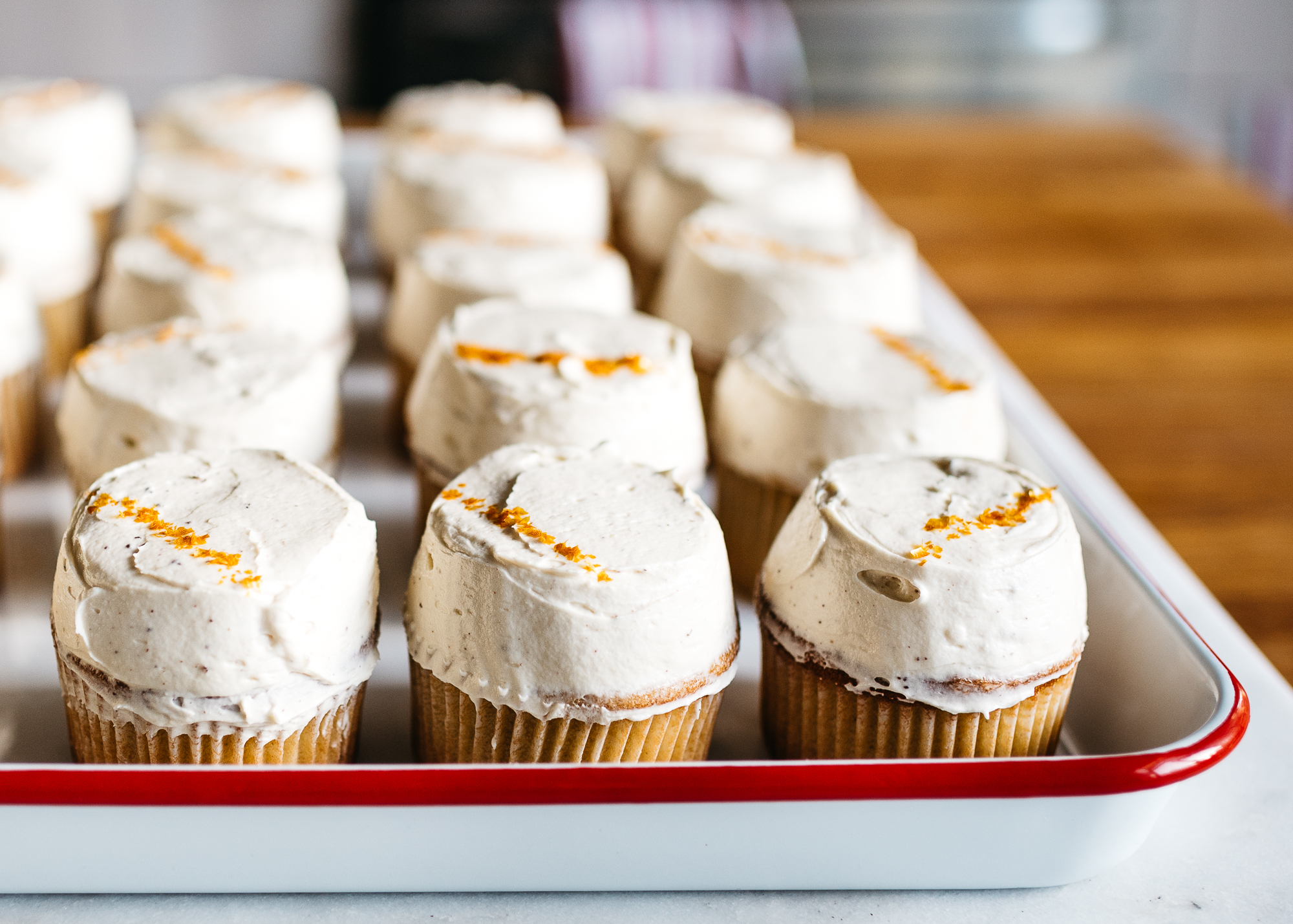 Cardamom Cupcakes With Brown Butter Buttercream Fix Feast Flair