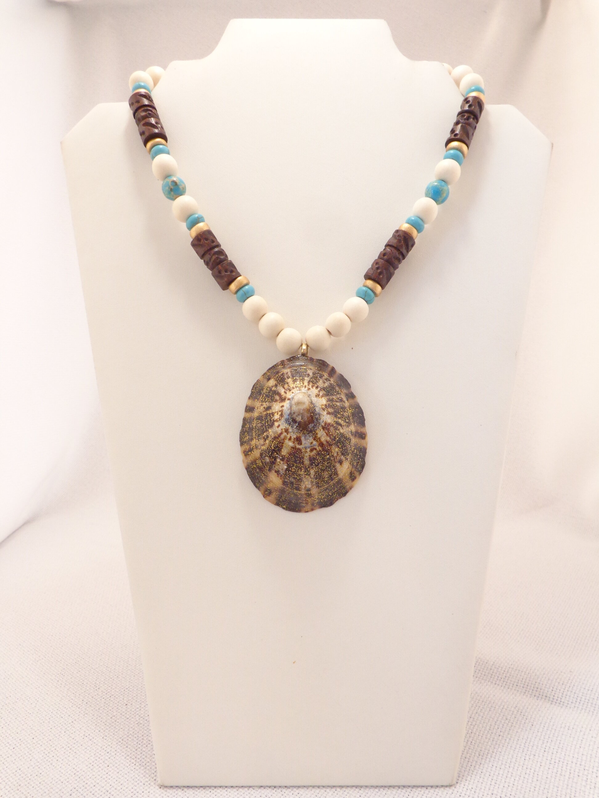 Frances Grace Limpet Shell Necklace - #5