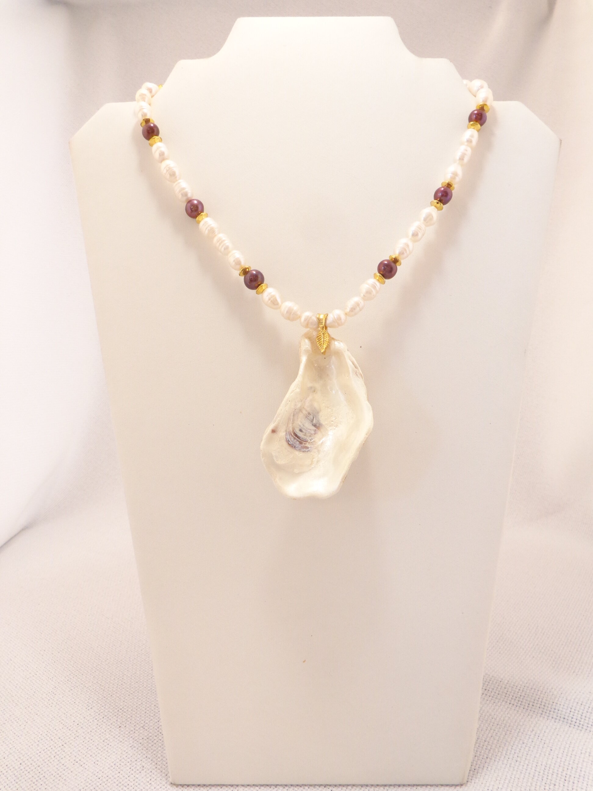 Frances Grace Oyster Shell Necklace