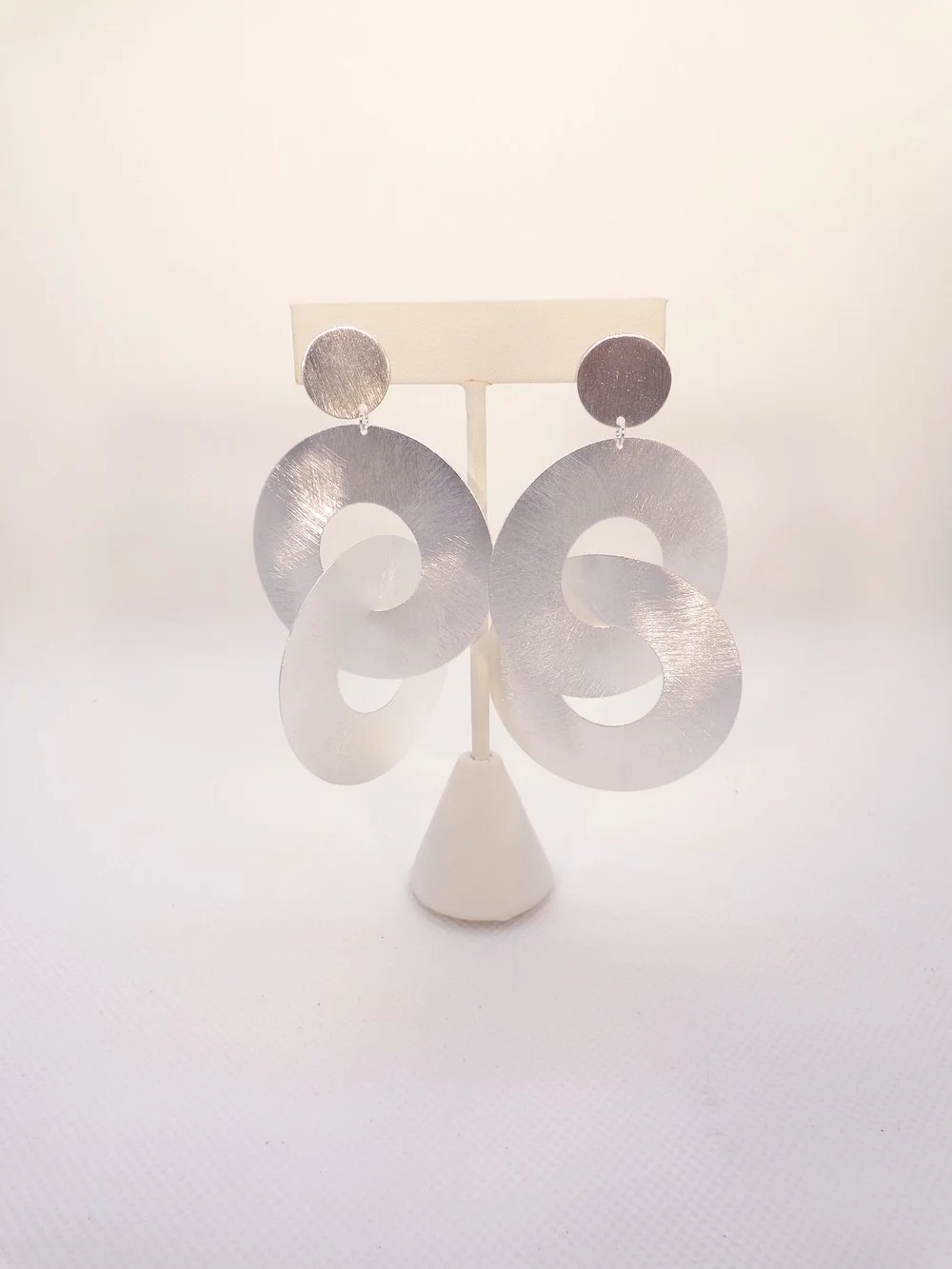 Sheila Fajl Devon Earrings - Brushed Silver