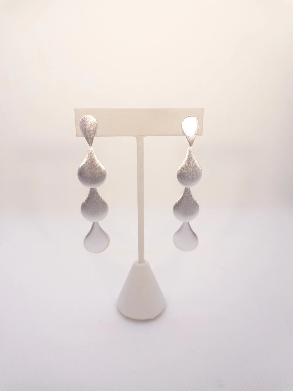 Sheila Fajl Harper Earrings - Brushed Silver