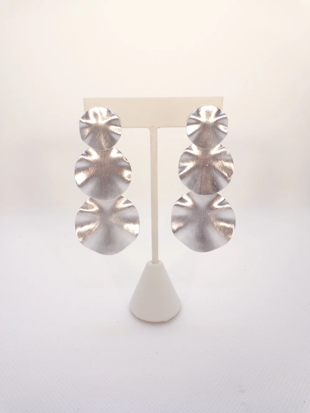 Sheila Fajl Isadora Earrings - Brushed Silver
