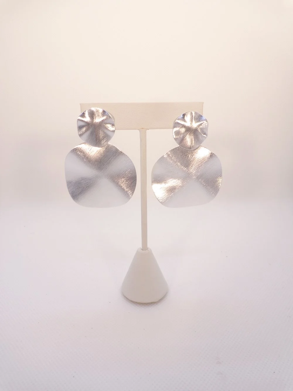 Sheila Fajl Isola Earrings - Brushed Silver