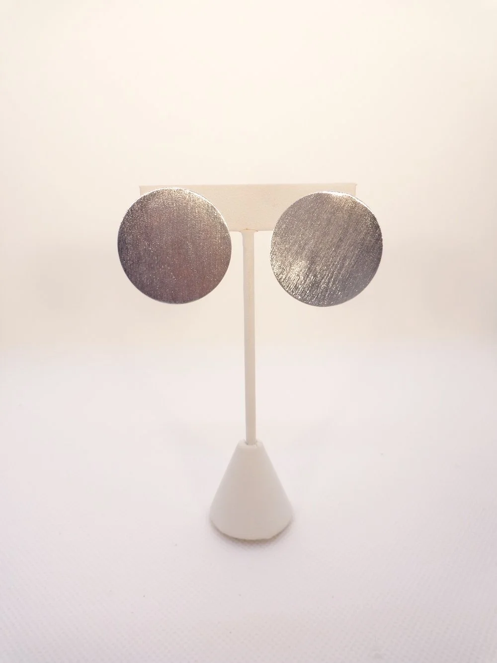 Sheila Fajl Jacky Stud Earrings - Brushed Silver