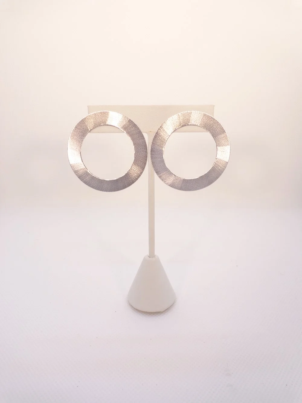 Sheila Fajl Shawn Earrings - Brushed Silver