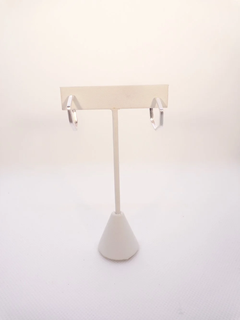 Sheila Fajl Lure Hoop Earrings - Brushed Silver