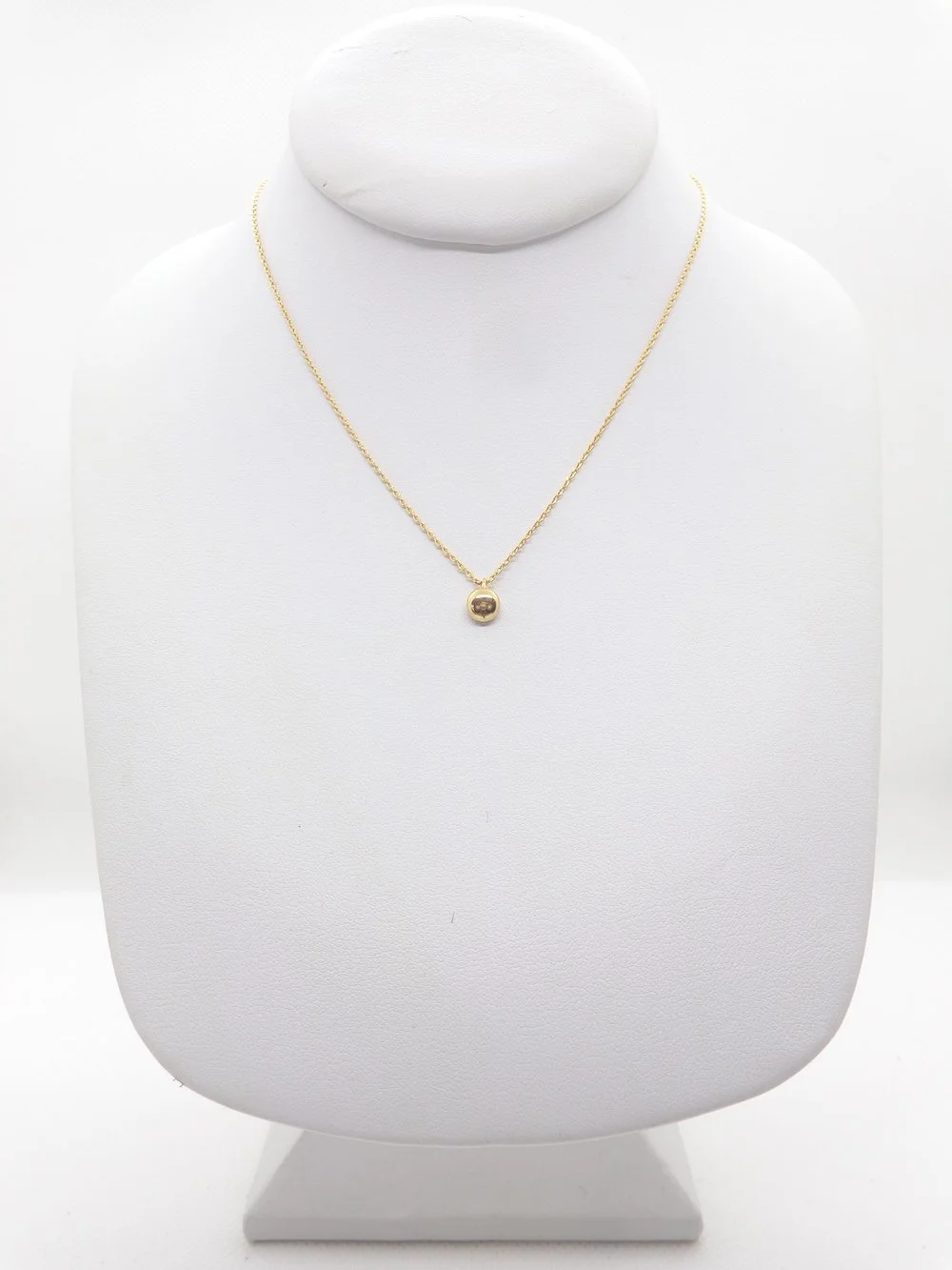 Single Ball Pendant Necklace
