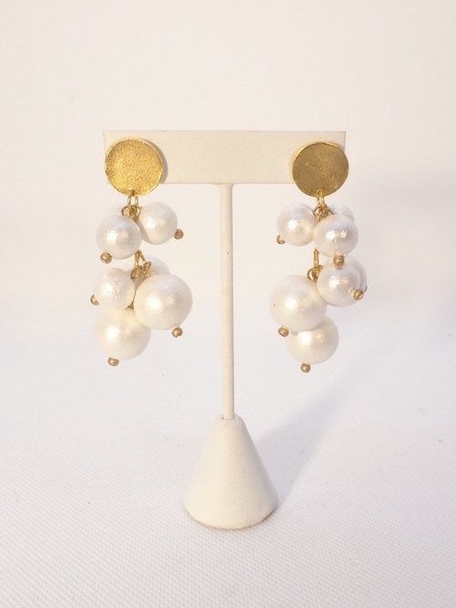 Seed Bead Flower Earrings | Lydia Lister Jewelry