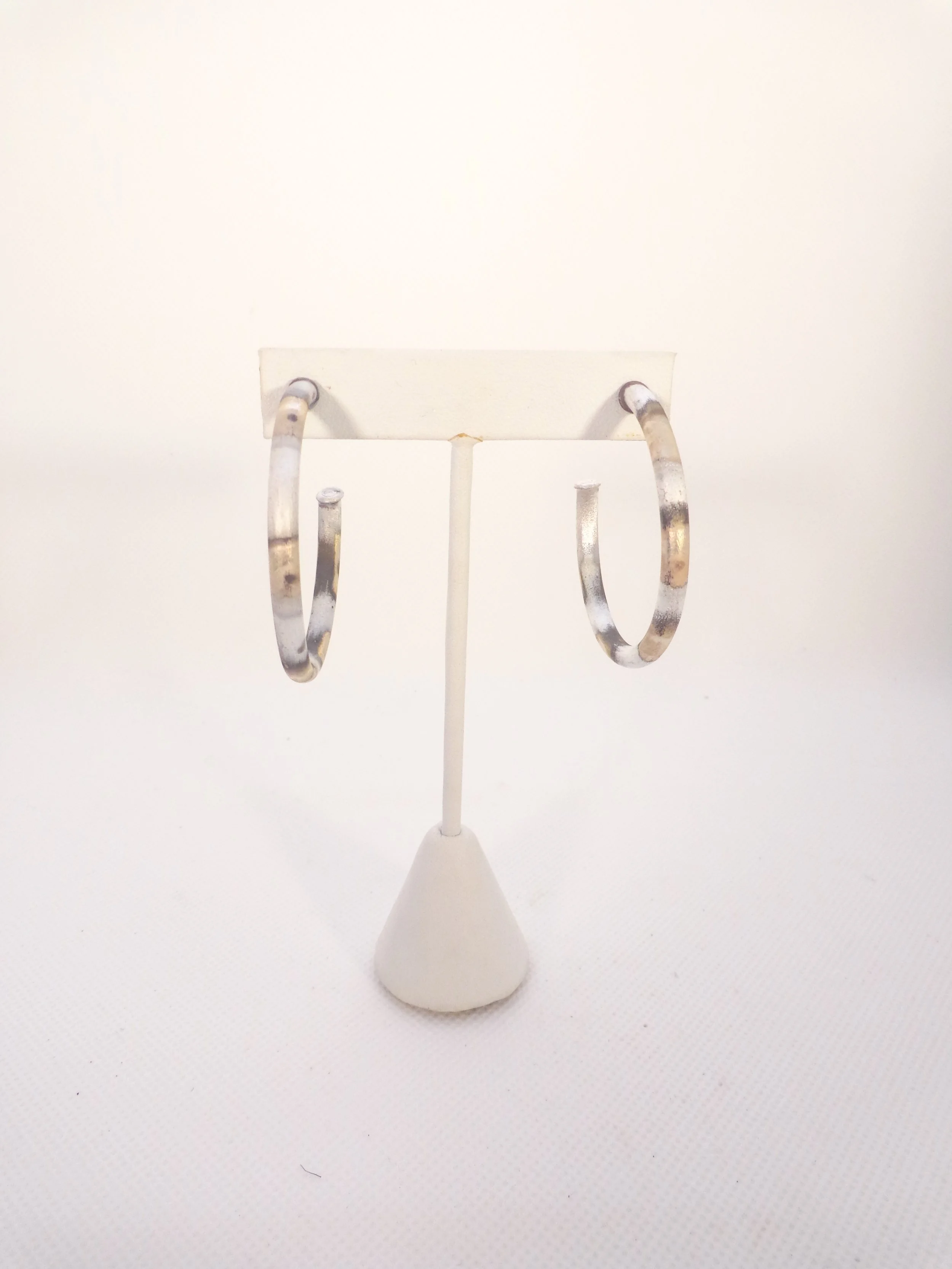 Sheila Fajl Small Everybody's Favorite Hoops - Burnished Silver