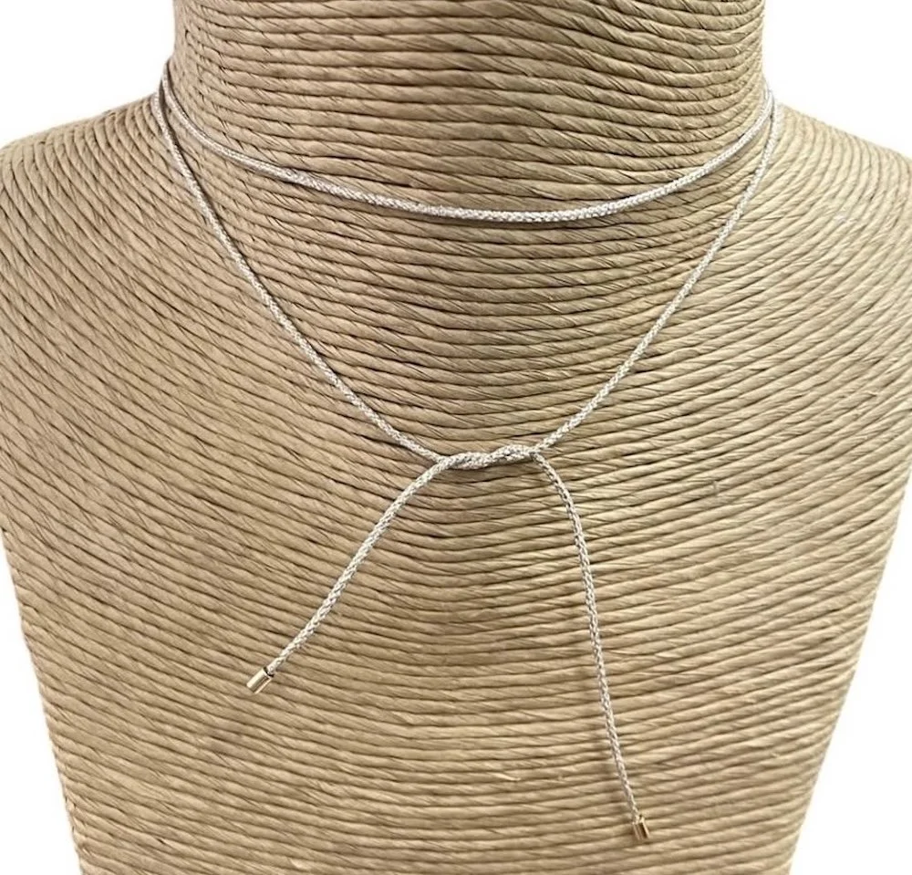 Lariat Cord Necklace