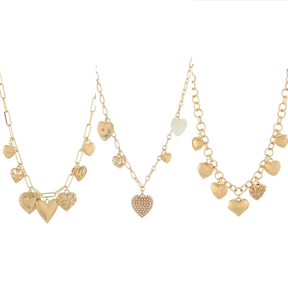 Heart Charms Necklace