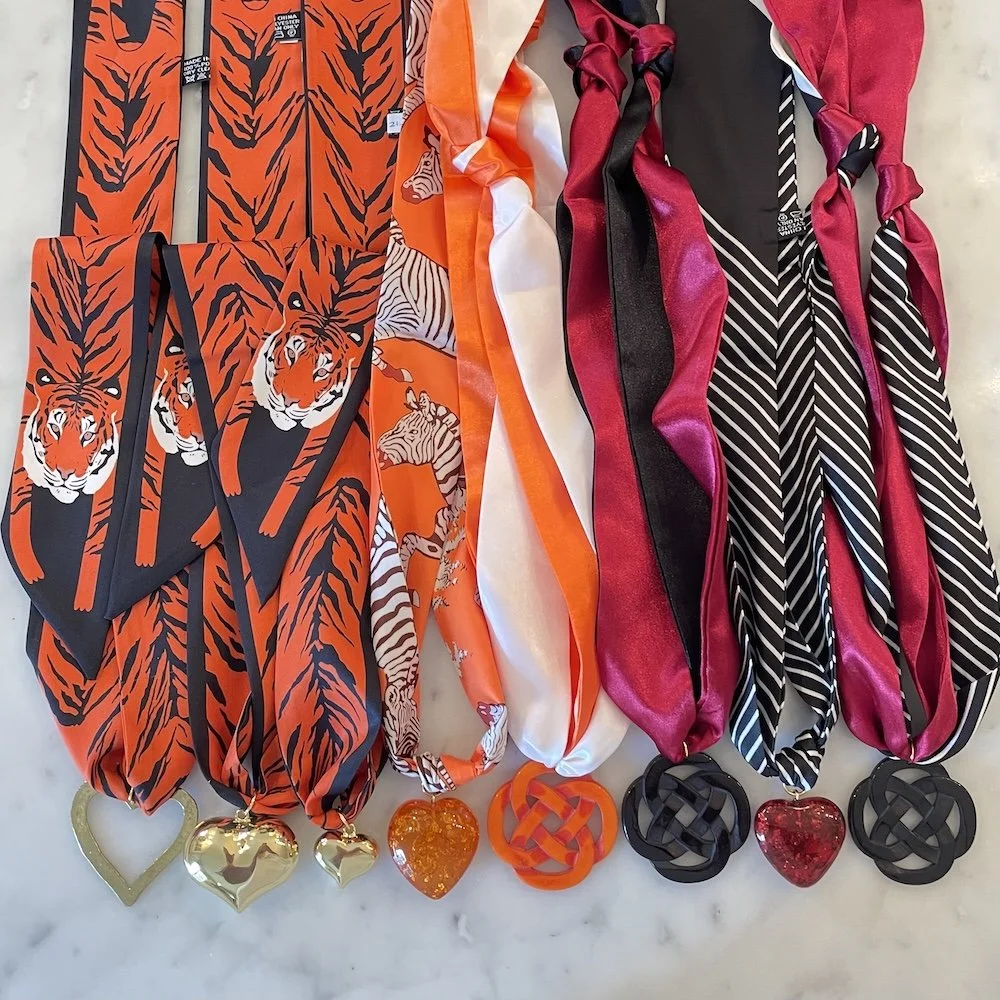 Game Day Scarf Necklaces