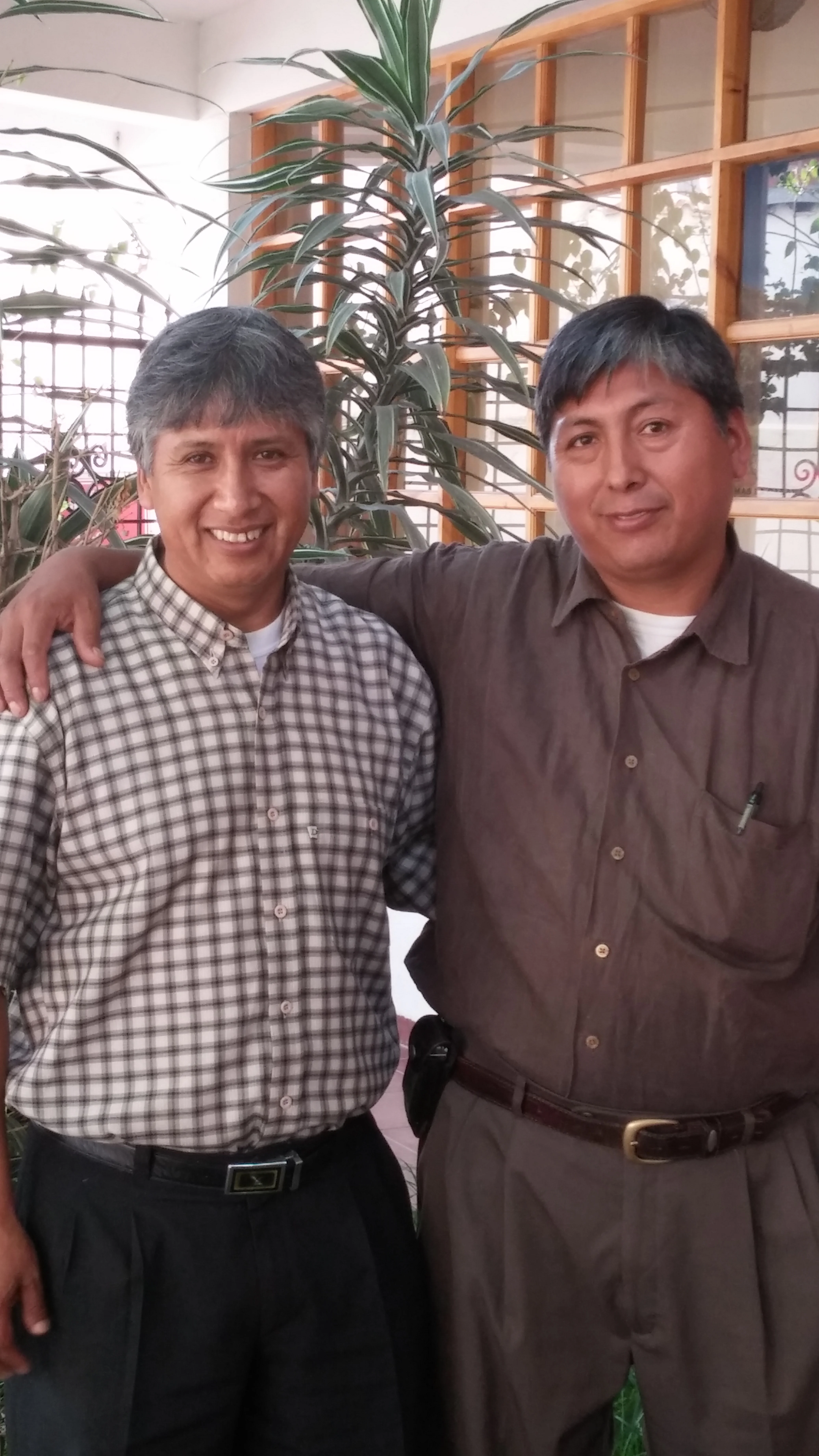 Dr. Jaime and our local Medical Supplies Coordinator, José Choque, worked together to conceive and develop the Solidarity Bridge Mobile Laparoscopic Surgery Unit, which now takes updated surgery techniques to Bolivia's rural poor who most need them.
