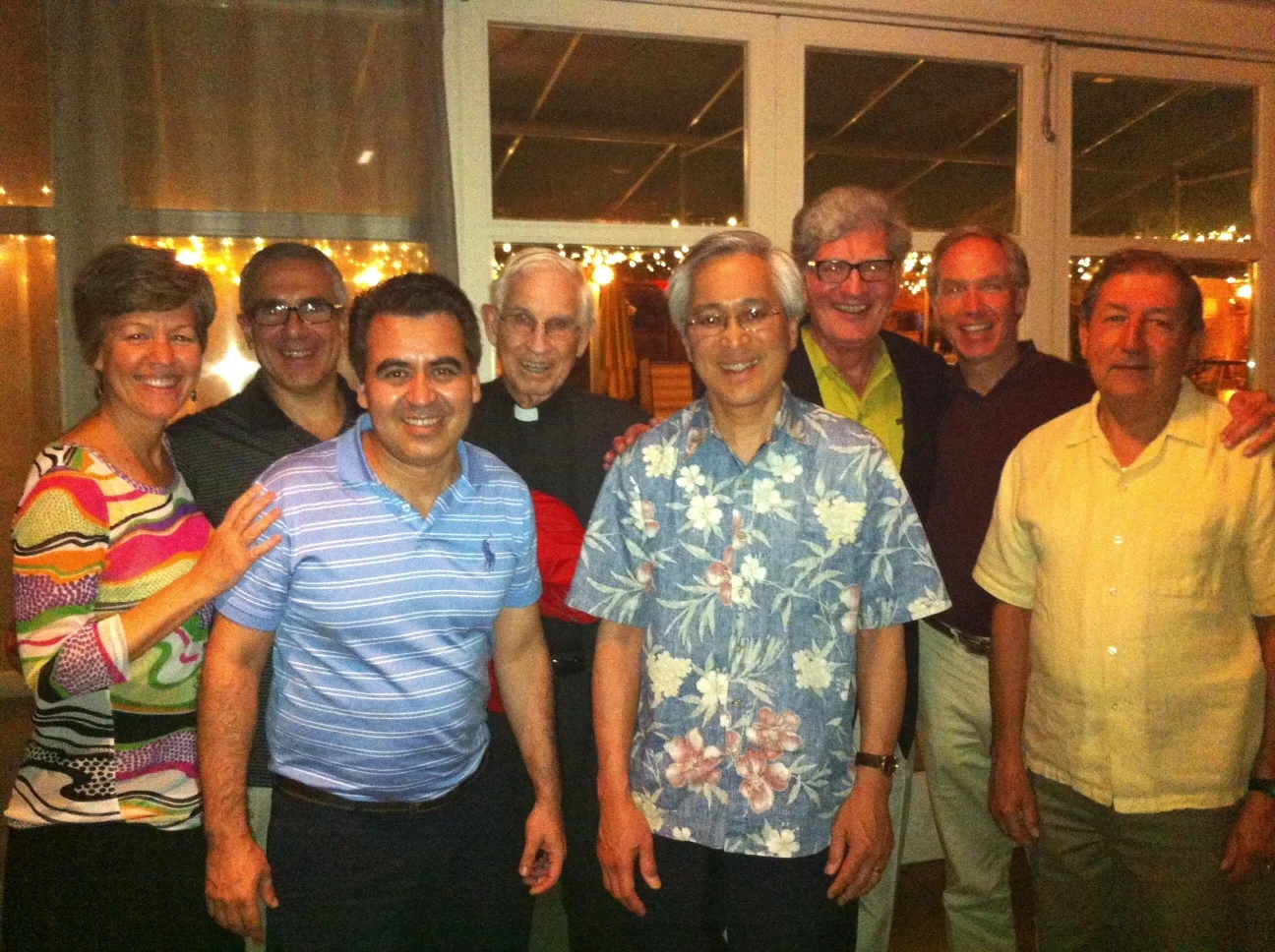 Solidarity Bridge staff and board gathered to welcome one of our many wonderful medical partners during a 2014 Solidarity Visit. Dr. Salas traveled to the Chicagoland area to observe the best practices for implementation in Bolivia’s new Institute for the Development of Neurosurgery.