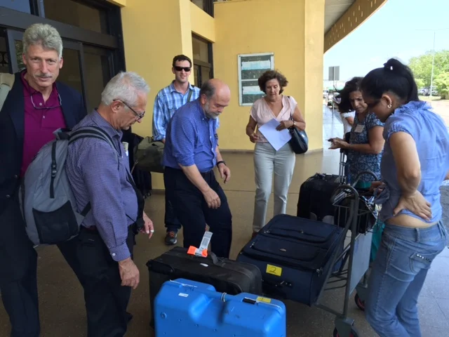 2015 Neurosurgery Team en route to Tarija, Bolivia.