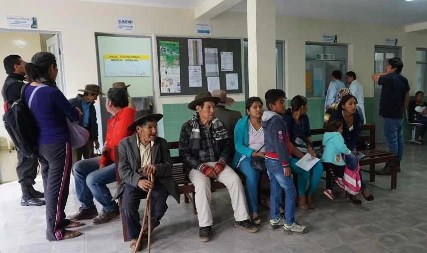Patients during a recent campaign in MIzque
