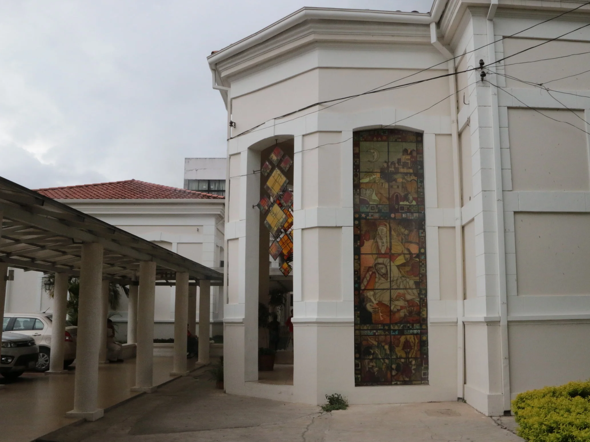 A chapel in the courtyard at the San Juan de Dios Hospital