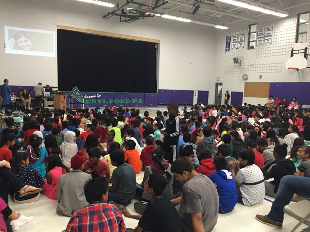 Assembly at Beryl Ford Public School