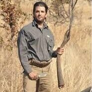 Donald Trump Jr hunting elephants