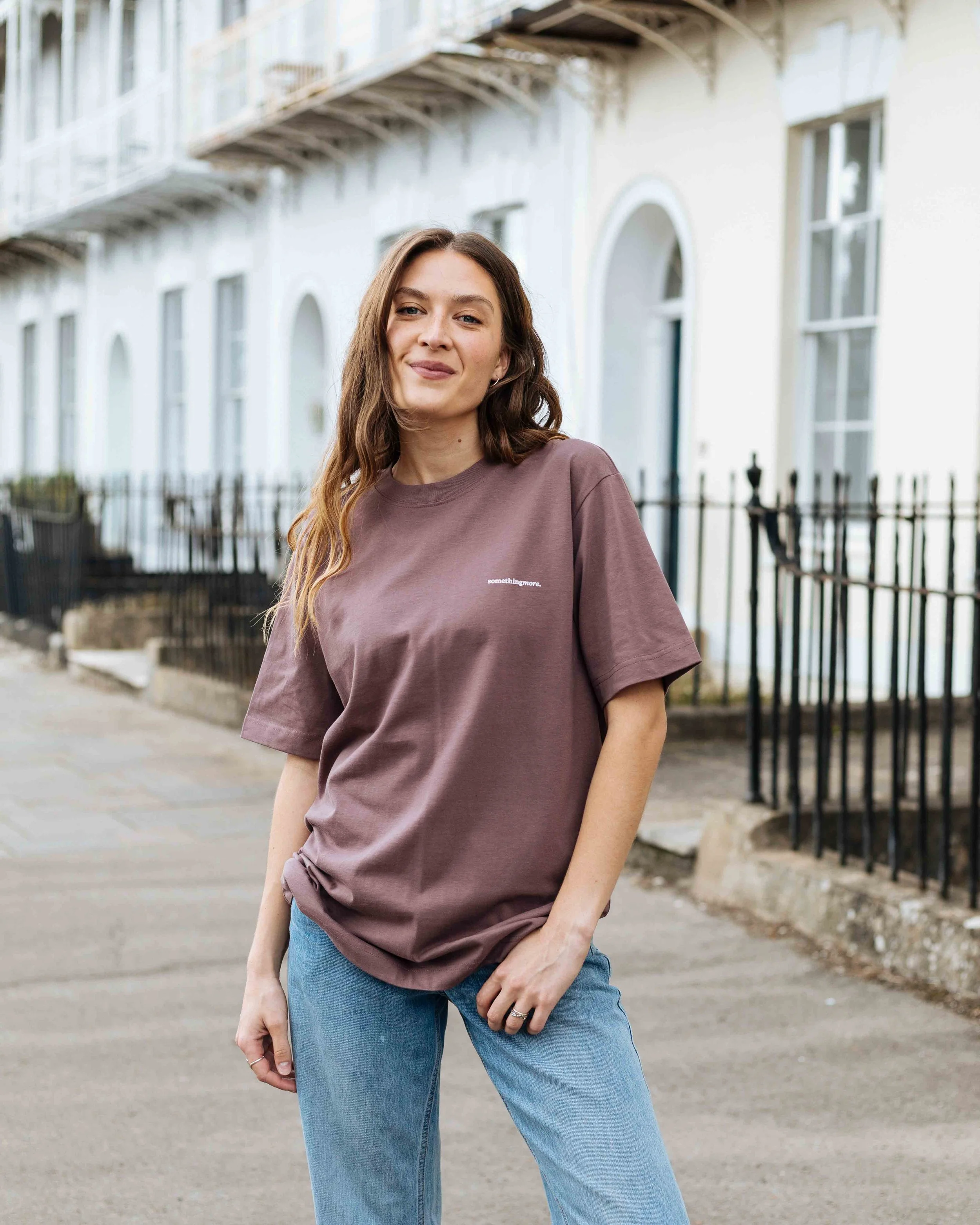 something more® coffee heavy tee