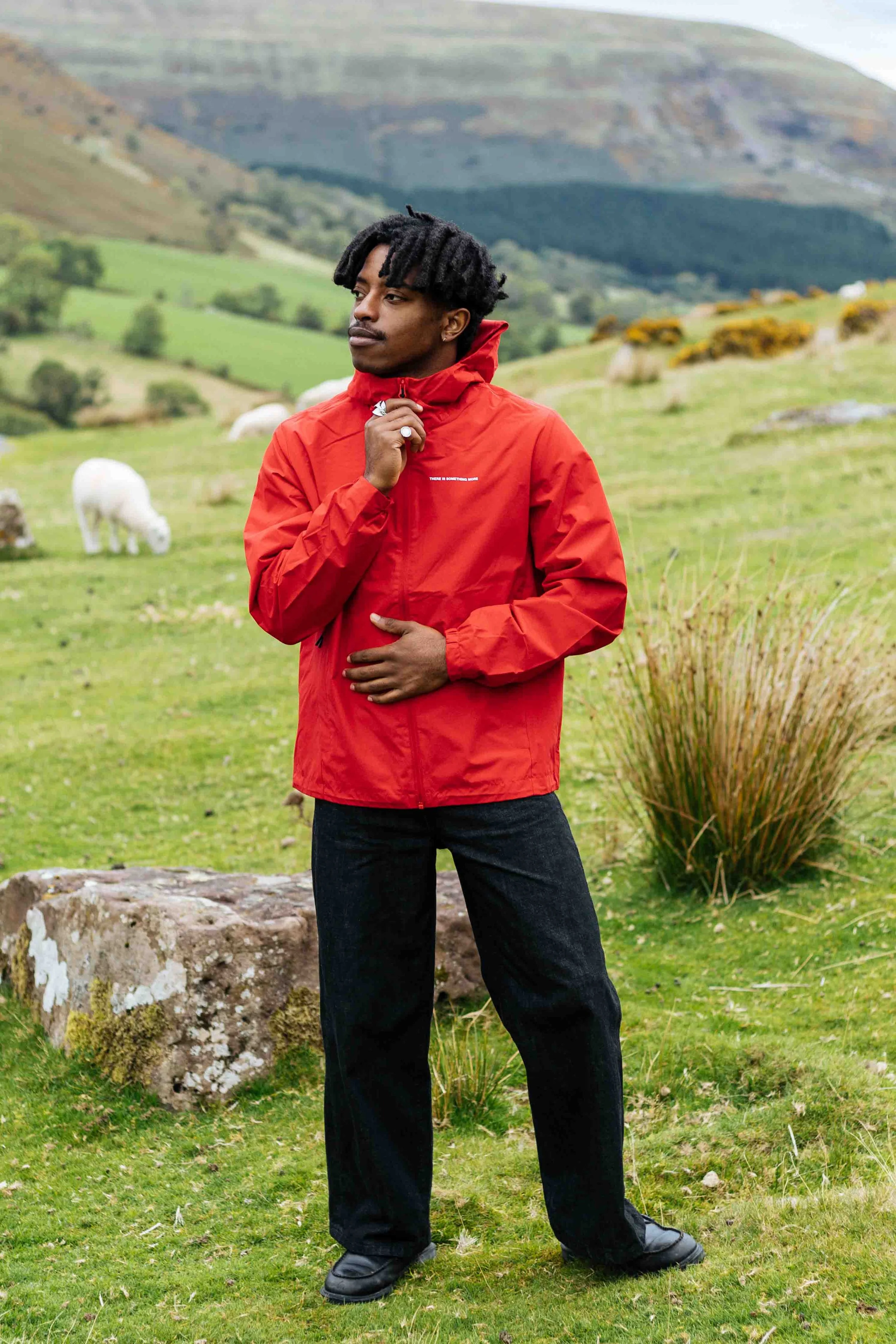 something more® statement windbreaker