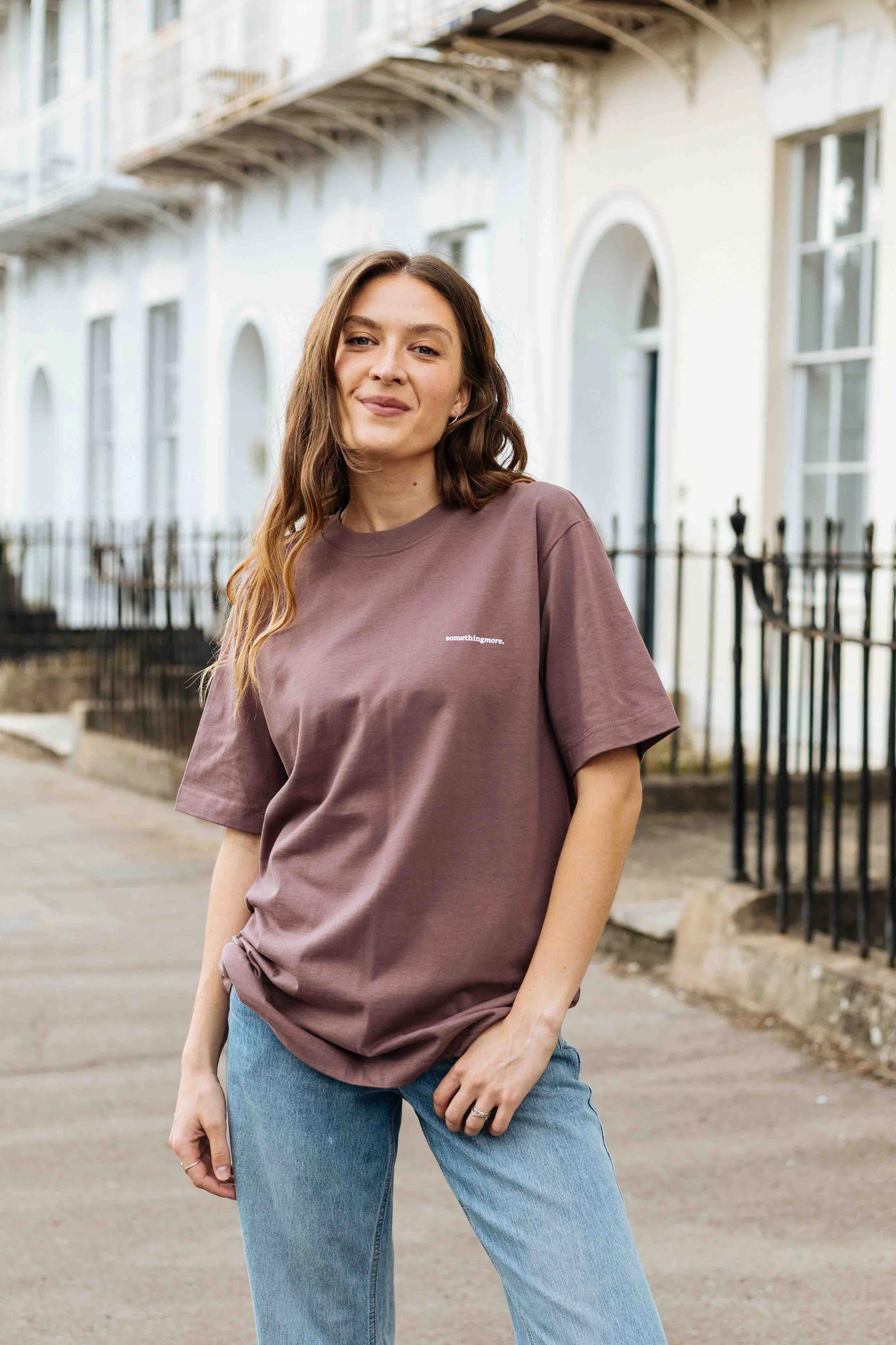 something more® coffee heavy tee