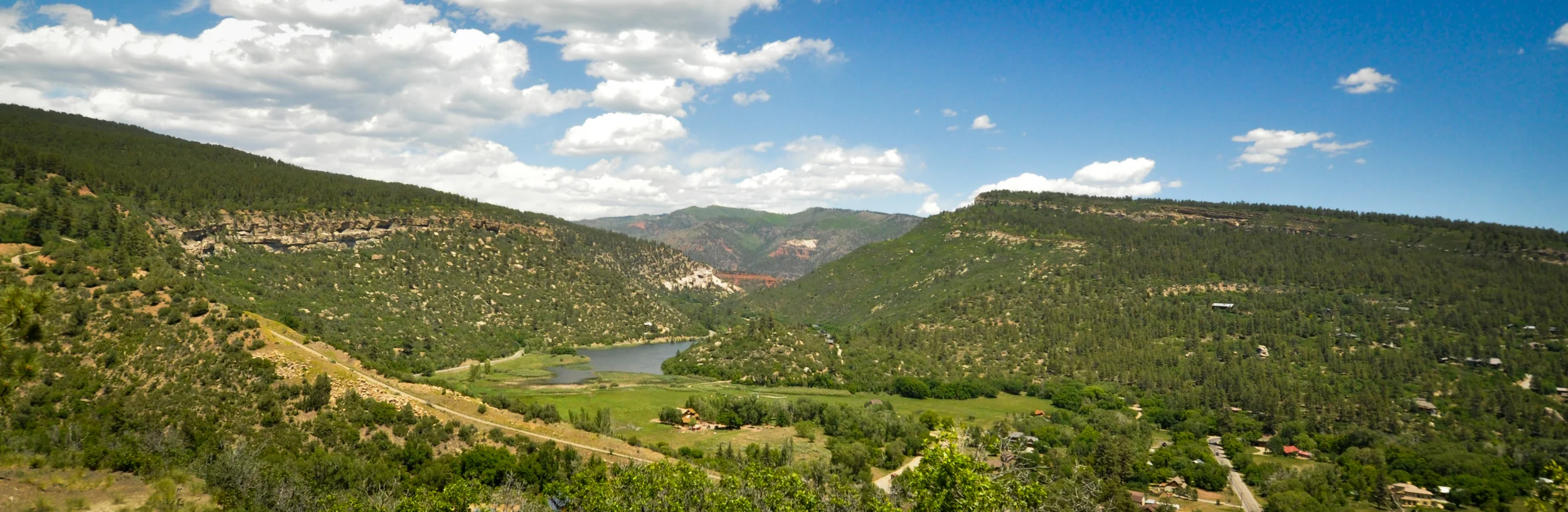 Some of the natural beauty that Durango has to offer - the view from Chelsea's listing 506 Mountain Memories. 