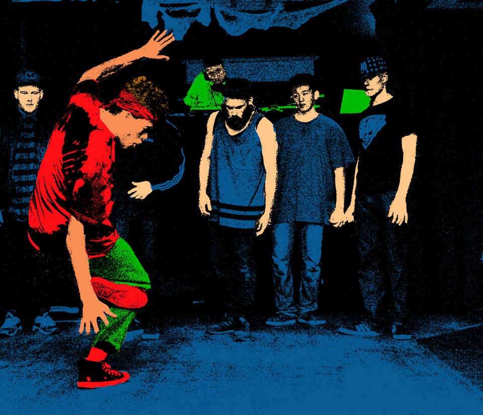 Breakdancing at Thirsty Ear, Sheffield UK