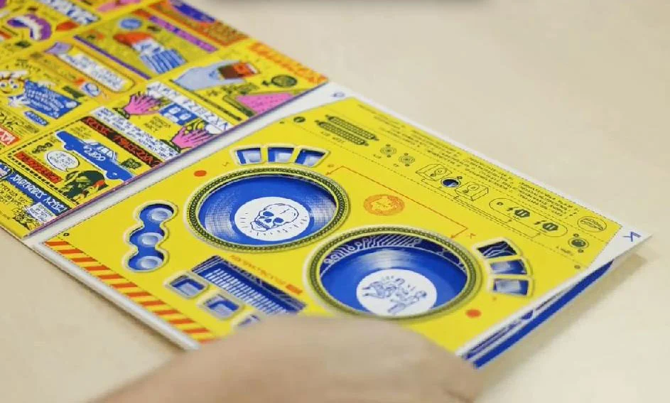 Invisible Touch: The Genesis of QBert's Controller Album Sleeve