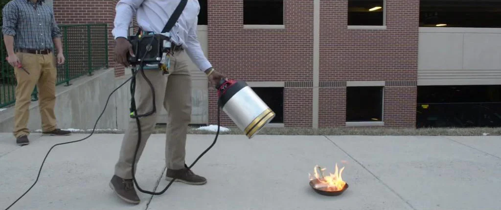 Students Use Bass To Put Out Fire