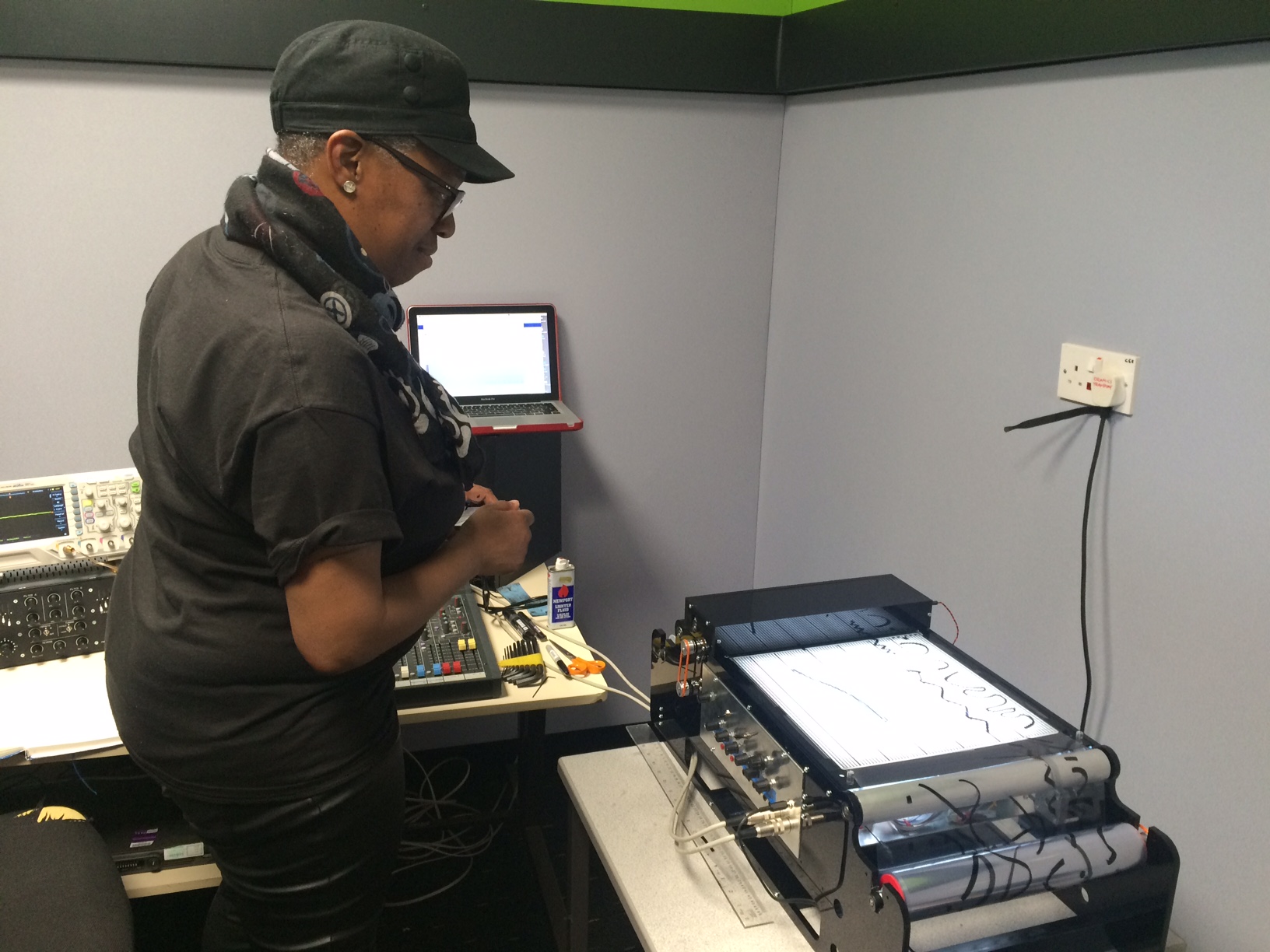 Sound artist Ain Bailey