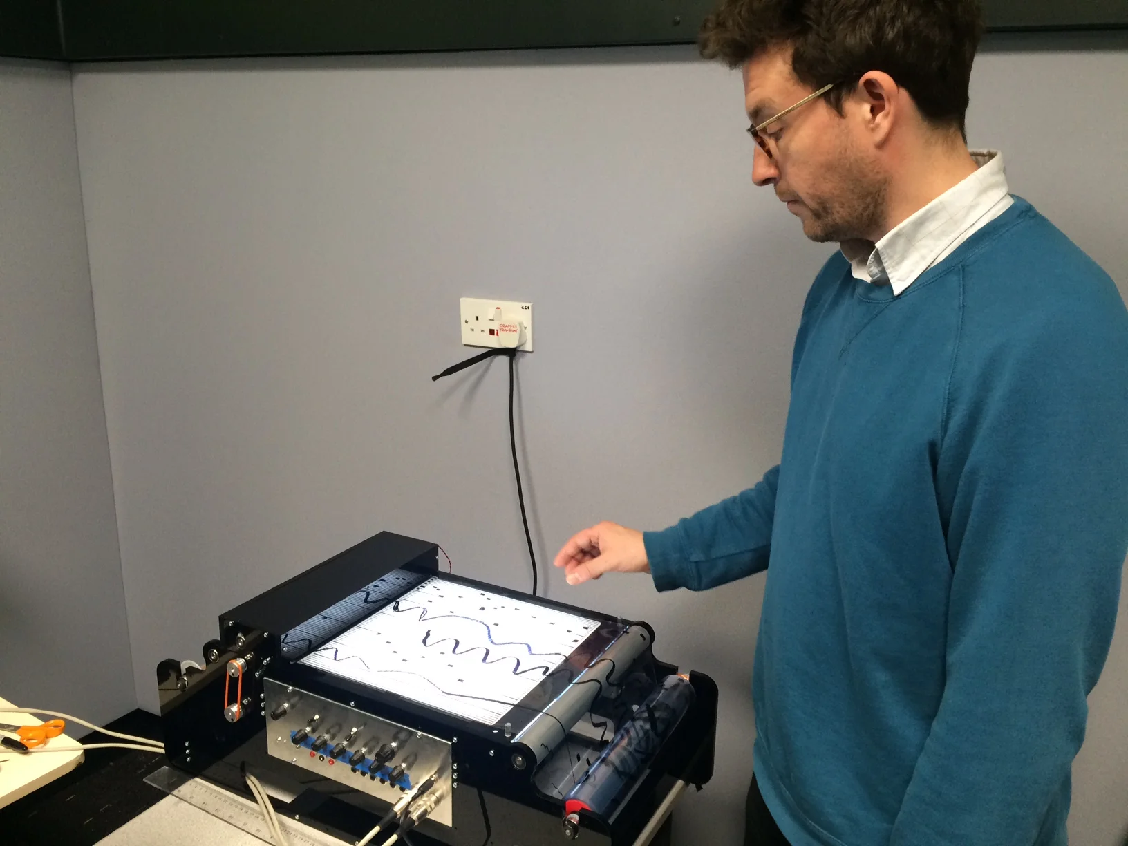 PhD student Tom Richards