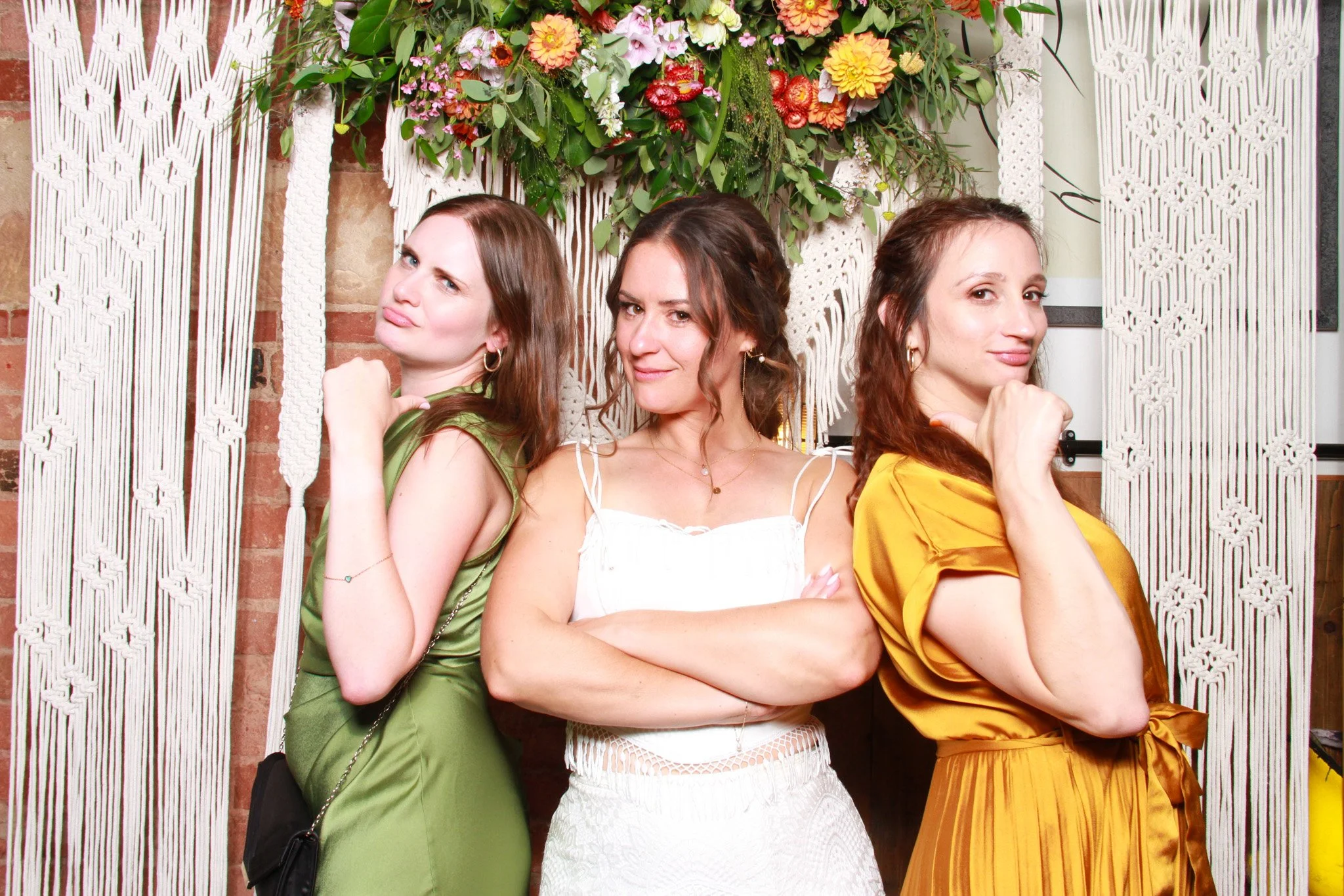 wedding photo booth at The River Mill again